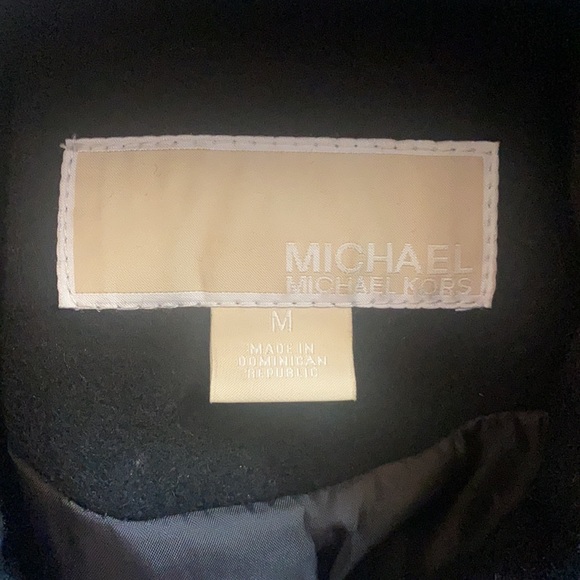 Michael Kors hooded wool jacket. Zipper closure - Picture 5 of 12